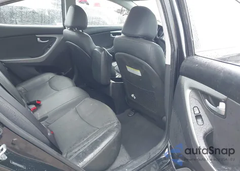 2014 Hyundai Elantra Limited from USA, damaged, VIN 5NPDH4AEXEH535519